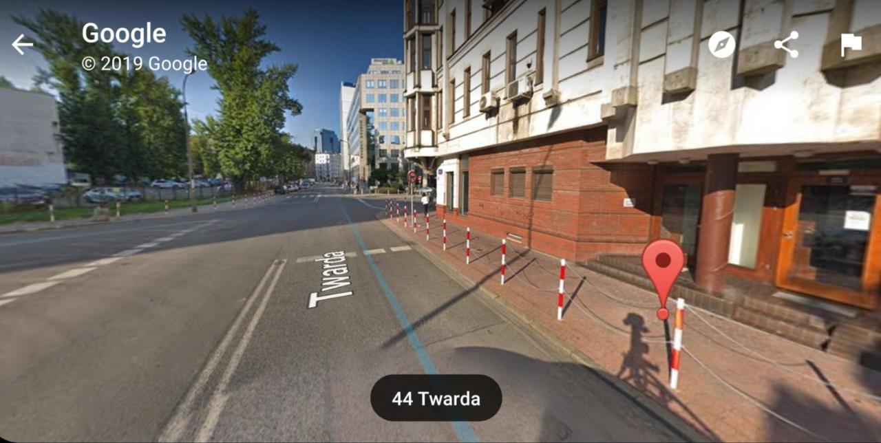 Apartament Twarda Varsóvia Exterior foto